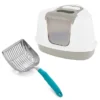 DurAnimals||Frisco DurAnimals DuraScoop Original Cat Litter Scoop, Color Varies + Frisco Flip Top Hooded Corner Cat Litter Box, Large, 21-in -FRISCO Sales 297968 MAIN. SY630 V1621303633