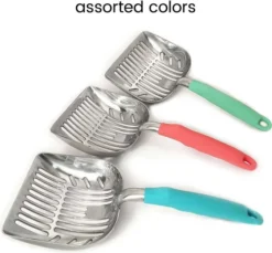 DurAnimals||Frisco DurAnimals DuraScoop Original Cat Litter Scoop, Color Varies + Frisco Flip Top Hooded Corner Cat Litter Box, Large, 21-in -FRISCO Sales 297968 PT2. SY630 V1621294936