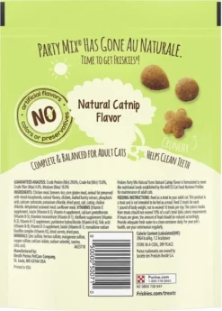 Friskies||Frisco Friskies Party Mix Natural Yums Catnip Flavor Cat Treats, 6-oz bag + Frisco Melamine Dog & Cat Treat Jar with Bamboo Lid, 8 Cups -FRISCO Sales 298032 PT2. SY630 V1621270347