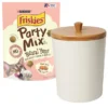Friskies||Frisco Friskies Party Mix Natural Yums With Real Salmon Cat Treats, 6-oz pouch + Frisco Melamine Dog & Cat Treat Jar with Bamboo Lid, 8 Cups 2 Friskies||Frisco Friskies Party Mix Natural Yums With Real Salmon Cat Treats, 6-oz pouch + Frisco Melamine Dog & Cat Treat Jar with Bamboo Lid, 8 Cups -FRISCO Sales 298040 MAIN. SY630 V1623255457