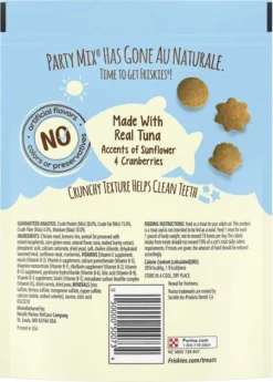 Friskies||Frisco Friskies Party Mix Natural Yums with Real Tuna Cat Treats, 6-oz bag + Frisco Melamine Dog & Cat Treat Jar with Bamboo Lid, 8 Cups 11 Friskies||Frisco Friskies Party Mix Natural Yums with Real Tuna Cat Treats, 6-oz bag + Frisco Melamine Dog & Cat Treat Jar with Bamboo Lid, 8 Cups -FRISCO Sales 298044 PT2. SY630 V1621261980