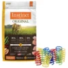 Instinct||Frisco Instinct Original Grain-Free Recipe with Real Chicken Freeze-Dried Raw Coated Dry Cat Food, 11-lb bag + Frisco Colorful Springs Cat Toy, 10 count 2 Instinct||Frisco Instinct Original Grain-Free Recipe with Real Chicken Freeze-Dried Raw Coated Dry Cat Food, 11-lb bag + Frisco Colorful Springs Cat Toy, 10 count -FRISCO Sales 298146 MAIN. SY630 V1623199673
