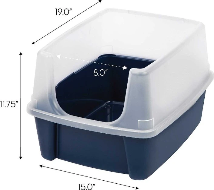 Frisco||IRIS Frisco Plastic Litter Scooper with Caddy + IRIS Open Top Litter Box with Shield 8 Frisco||IRIS Frisco Plastic Litter Scooper with Caddy + IRIS Open Top Litter Box with Shield - Image 6
