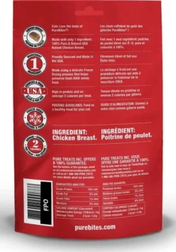 PureBites||Frisco PureBites Chicken Breast Freeze-Dried Raw Cat Treats, 2.3-oz bag + Frisco Bouncy Mouse Cat Toy, Blue -FRISCO Sales 298414 PT2. SY630 V1623202351