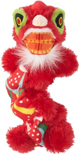 Frisco Dragon Bungee Plush Squeaky Dog Toy 3 Frisco Dragon Bungee Plush Squeaky Dog Toy