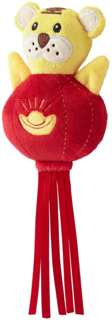 Frisco Lantern Tiger Plush Kicker Cat Toy with Catnip