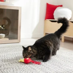 Frisco Lantern Tiger Plush Kicker Cat Toy with Catnip -FRISCO Sales 298905 PT3. SY630 V1640269170