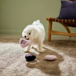 Frisco Anti-Valentine Hearts Plush Squeaky Dog Toy, 3 count -FRISCO Sales 298917 PT3. SY630 V1638987101