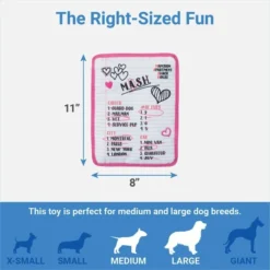 Frisco Valentine MASH Flat Plush Squeaky Dog Toy 6 Frisco Valentine MASH Flat Plush Squeaky Dog Toy -FRISCO Sales 298927 PT1. SY630 V1640284887