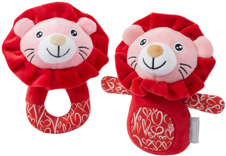 Frisco Lions Plush Squeaky Puppy Toy, 2 count 3 Frisco Lions Plush Squeaky Puppy Toy, 2 count