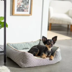 Frisco Boho Cuddler Dog & Cat Bed