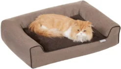 Frisco Herringbone Modern Couch Dog & Cat Bed -FRISCO Sales 299443 PT2. SY630 V1638290279