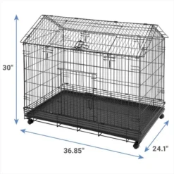 Frisco Wire Small Pet House Shaped Cage -FRISCO Sales 301428 PT1. SY630 V1651152762