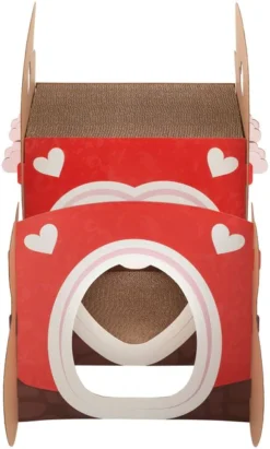 Frisco Love Carriage Cardboard Cat House, 2-Story -FRISCO Sales 301565 PT2. SY630 V1637694179