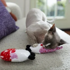 Frisco Gnomes Plush Cat Toy with Catnip, 2 count -FRISCO Sales 301567 PT3. SY630 V1638987149