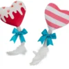 Frisco Heart Lollipops Plush Cat Toy with Catnip, 2 count -FRISCO Sales 301569 MAIN. SY630 V1637694167