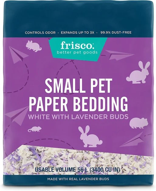 Frisco Corner Litter Box, Navy, X-Small + Small Animal Bedding, Lavender 8 Frisco Corner Litter Box, Navy, X-Small + Small Animal Bedding, Lavender - Image 6