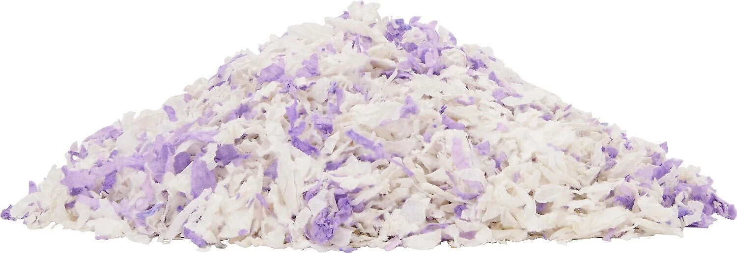 Frisco Corner Litter Box, Navy, X-Small + Small Animal Bedding, Lavender 10 Frisco Corner Litter Box, Navy, X-Small + Small Animal Bedding, Lavender - Image 8