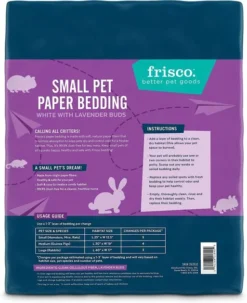 Frisco High Sided Litter Box + Small Animal Bedding, Lavender 14 Frisco High Sided Litter Box + Small Animal Bedding, Lavender -FRISCO Sales 301932 PT4. SY630 V1644970886