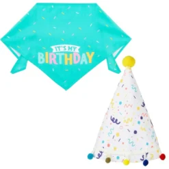 Frisco Birthday Bandana + Confetti Dog & Cat Hat