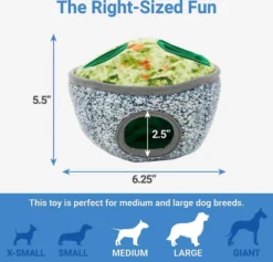 Frisco Hide & Seek Plush Guacamole Dog Toy + Refills, 3-Pack 11 Frisco Hide & Seek Plush Guacamole Dog Toy + Refills, 3-Pack -FRISCO Sales 302478 PT2. SY630 V1623040360