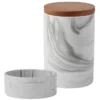 Frisco Marble Design Non-skid Ceramic Dog Bowl + Treat Jar with Wood Lid, 3.75 Cups 2 Frisco Marble Design Non-skid Ceramic Dog Bowl + Treat Jar with Wood Lid, 3.75 Cups -FRISCO Sales 302482 MAIN. SY630 V1623070648