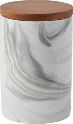 Frisco Marble Design Non-skid Ceramic Dog Bowl + Treat Jar with Wood Lid, 3.75 Cups 16 Frisco Marble Design Non-skid Ceramic Dog Bowl + Treat Jar with Wood Lid, 3.75 Cups -FRISCO Sales 302482 PT5. SY630 V1623071247