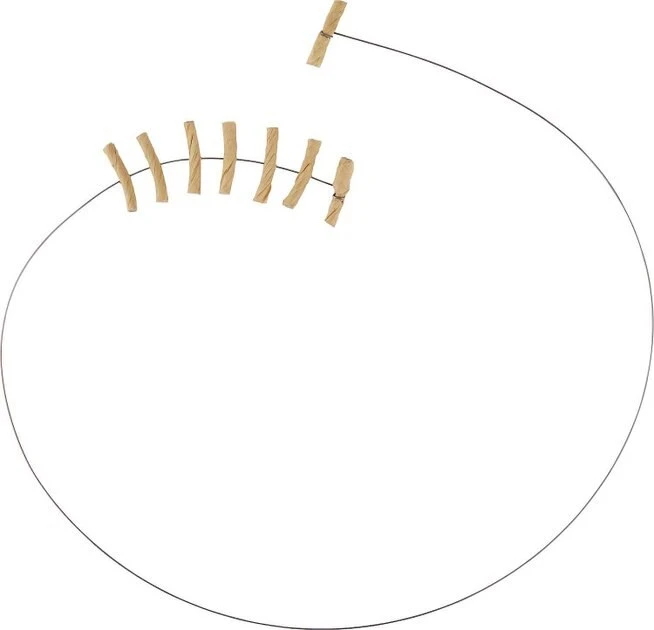 Frisco Wire + Fabric Teaser Cat Toy, Neon Bubbles 4 Frisco Wire + Fabric Teaser Cat Toy, Neon Bubbles - Image 2