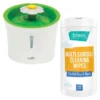 Catit||Frisco Catit Flower Plastic Fountain, 100-oz + Frisco Pet Toy & Bowl Cleaning Wipes 1 Catit||Frisco Catit Flower Plastic Fountain, 100-oz + Frisco Pet Toy & Bowl Cleaning Wipes -FRISCO Sales 303288 MAIN. SY630 V1623063752