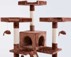 Frisco 52-in + 72-in Faux Fur Tree & Condo -FRISCO Sales 303334 PT3. SY630 V1623047855