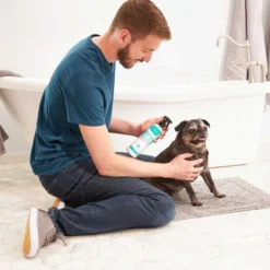 Frisco Aloe Hydrating Spray, 12-oz bottle + Oatmeal Shampoo with Aloe for Dogs & Cats, Almond Scent -FRISCO Sales 303372 PT3. SY630 V1623046355