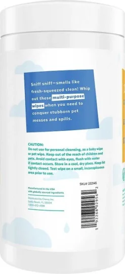 Frisco Dog Training & Potty Pads, 22 x 23-in, 150 count, Unscented + Multi-Surface Cleaning Citrus Scented Wipes -FRISCO Sales 303400 PT6. SY630 V1623056556