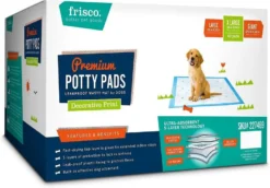 Frisco Fold & Carry Single Door Collapsible Wire Crate, 36 inch + Extra Large Printed Dog Training & Potty Pads, 28 x 34-in, 40 count, Unscented 16 Frisco Fold & Carry Single Door Collapsible Wire Crate, 36 inch + Extra Large Printed Dog Training & Potty Pads, 28 x 34-in, 40 count, Unscented -FRISCO Sales 303438 PT5. SY630 V1623078464