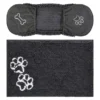 Frisco Microfiber Chenille Shammy Towel + Paw Print Mat, Gray, Large 1 Frisco Microfiber Chenille Shammy Towel + Paw Print Mat, Gray, Large -FRISCO Sales 303468 MAIN. SY630 V1623060752