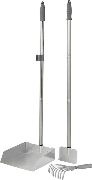 Frisco Rake & Spade Set with Dustpan, Large + Handle Dog Poop Bag, Scented, 120 count 4 Frisco Rake & Spade Set with Dustpan, Large + Handle Dog Poop Bag, Scented, 120 count - Image 2