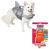 Frisco||KONG Frisco Shark Life Jacket + KONG Aqua Dog Toy, Medium -FRISCO Sales 303588 MAIN. SY630 V1623060442
