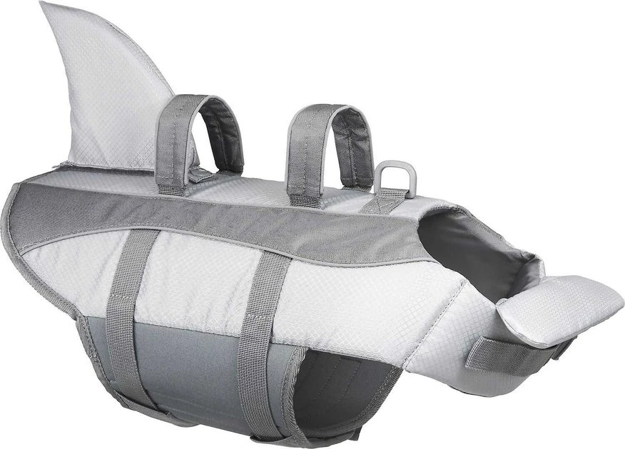 Frisco||KONG Frisco Shark Life Jacket + KONG Aqua Dog Toy, Medium 5 Frisco||KONG Frisco Shark Life Jacket + KONG Aqua Dog Toy, Medium - Image 3