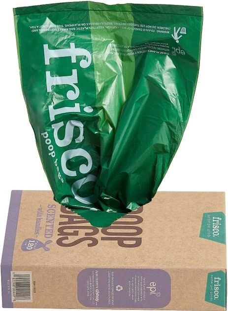 Frisco Spring Action Foldable Scooper, Large + Handle Dog Poop Bag, Scented, 120 count 10 Frisco Spring Action Foldable Scooper, Large + Handle Dog Poop Bag, Scented, 120 count - Image 8