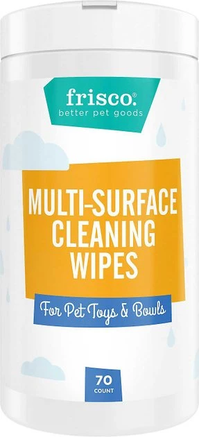 Frisco Stainless Steel Bowl, 4.75-cup, 2 count + Pet Toy & Bowl Cleaning Wipes 7 Frisco Stainless Steel Bowl, 4.75-cup, 2 count + Pet Toy & Bowl Cleaning Wipes - Image 5