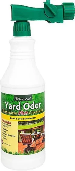 NaturVet||Frisco NaturVet Yard Odor Eliminator Plus with Citronella + Frisco Spring Action Foldable Scooper, Large