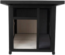 Frisco Modern Wooden Outdoor Dog House, White -FRISCO Sales 304037 PT4. SY630 V1641481424