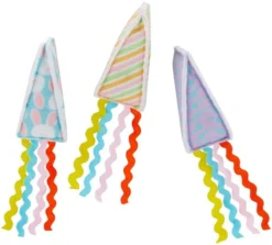 Frisco Easter Party Hat Kickers Cat Toy with Catnip, 3 count