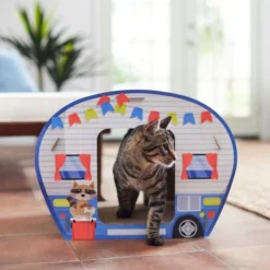 Frisco Camper Cardboard Cat House -FRISCO Sales 308817 PT3. SY630 V1642099059