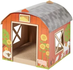 Frisco Barn Cardboard Cat House