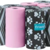Frisco Pink, Black & Gray Assorted Solid & Printed Poop Bags, 270 Count