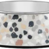 Frisco Terrazzo Design Stainless Steel Dog & Cat Bowl 1 Frisco Terrazzo Design Stainless Steel Dog & Cat Bowl -FRISCO Sales 311955 MAIN. SY630 V1642535645