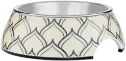 Frisco Moroccan Design Stainless Steel Dog & Cat Bowl