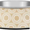 Frisco Circle Design Stainless Steel Dog & Cat Bowl -FRISCO Sales 311967 MAIN. SY630 V1642541982
