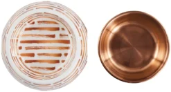 Frisco Copper Print Design Stainless Steel Dog & Cat Bowl -FRISCO Sales 311975 PT4. SY630 V1643391116