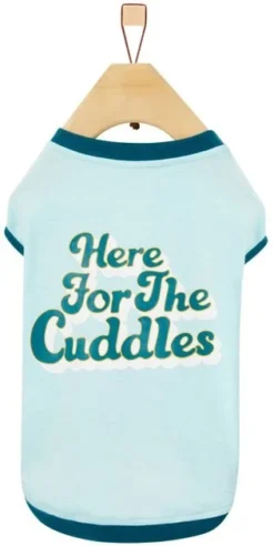 Frisco Here For The Cuddles Dog & Cat T-Shirt -FRISCO Sales 312024 PT3. SY630 V1644478295